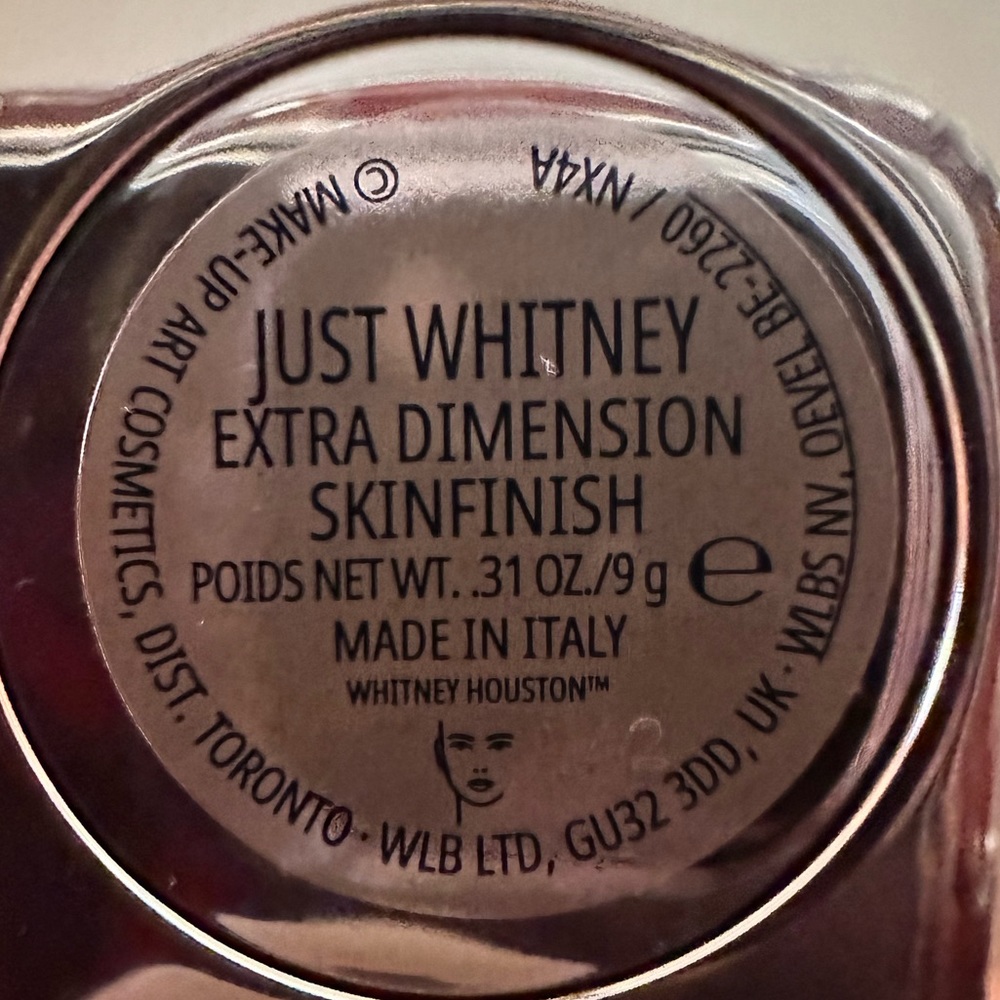 MAC🖌️WHITNEY HOUSTON Extra Dimension Skinfinish Highlighter. LIMITED EDITION. - Picture 10 of 10